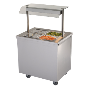 BM20MSG General Purpose Bain Marie Hot Cupboard with Heated Gantry