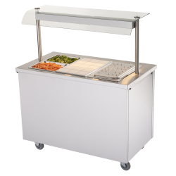 BM32MSG General Purpose Bain Marie Hot Cupboard with Heated Gantry