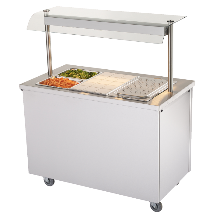 BM30MSG General Purpose Bain Marie Hot Cupboard with Heated Gantry