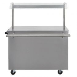 HC40MSG General Purpose Plain Top Hot Cupboard with Heated Gantry