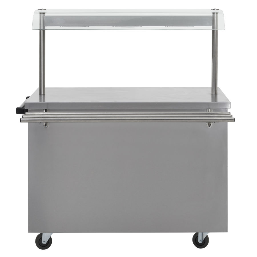 HC40MSG General Purpose Plain Top Hot Cupboard with Heated Gantry