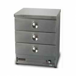 HD60RU Heated Slide Under 3 Drawer Unit