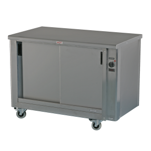 PEER12DZ Heavy Duty Plain Top Pass Through Hot Cupboard