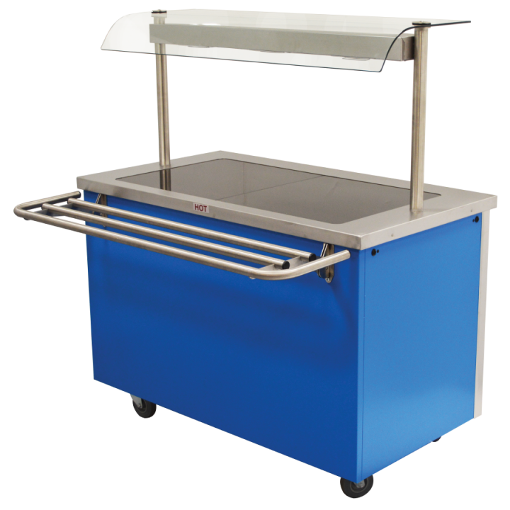 JGT30 Jamaican Glass Top Hot Cupboard