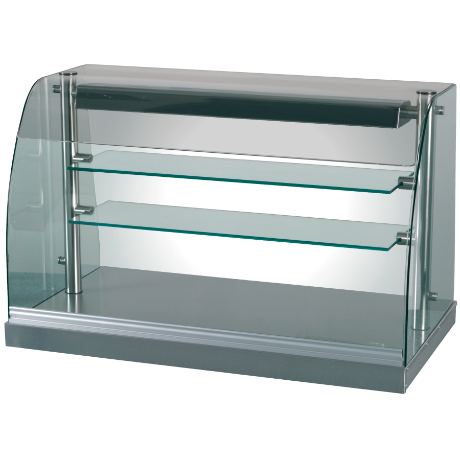 MAGL3 Ambient One Tier Stainless Steel Deli Topper - Image 2