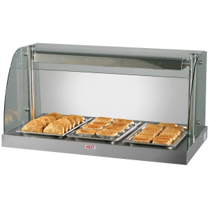 MHPL4 Heated Stainless Steel Deli Topper