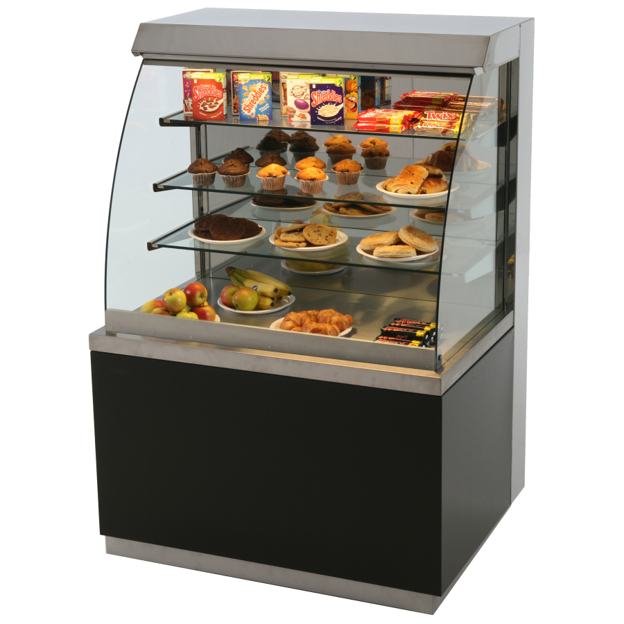 RMA100E Optimax Enclosed Front Ambient Retail Display