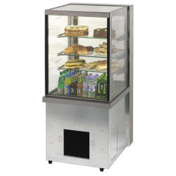 SMR65ECT Optimax Square Enclosed Front Refrigerated Retail Display