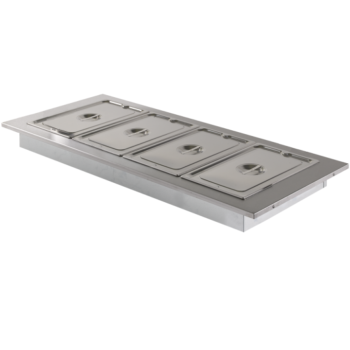 WDHBM6 Drop In Heated Bain Marie - 65mm Deep