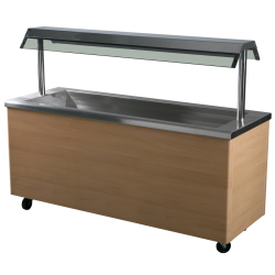 CARIB1.112 Caribbean Ice / Eutectic Cooled Refrigerated Island Well