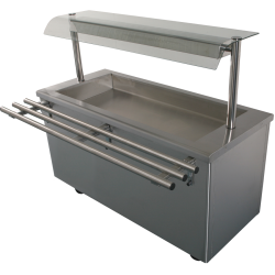 CARIB7.119 Caribbean Ice / Eutectic Cooled Refrigerated Well