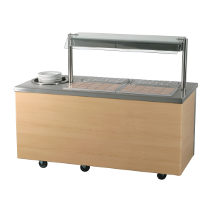 CARIBDBM12 Caribbean Buffet / Carvery Hot Cupboard