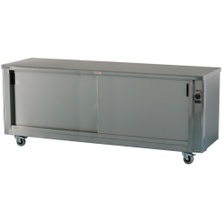 PEER22DZ Heavy Duty Plain Top Pass Through Hot Cupboard