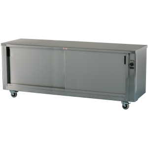 PEER22DZ Heavy Duty Plain Top Pass Through Hot Cupboard